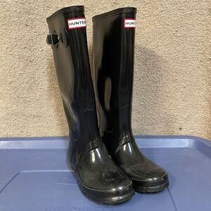 Black Hunter Rain Boots